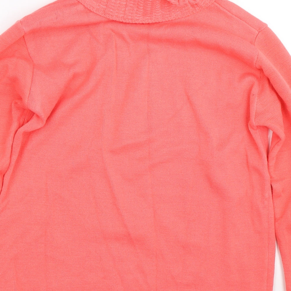 sarah hamilton Womens Pink Pullover Jumper Size M
