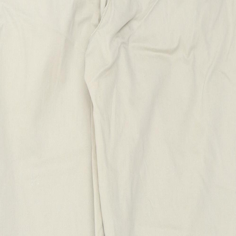 River Island Womens Beige Trousers Size 10 L28 in