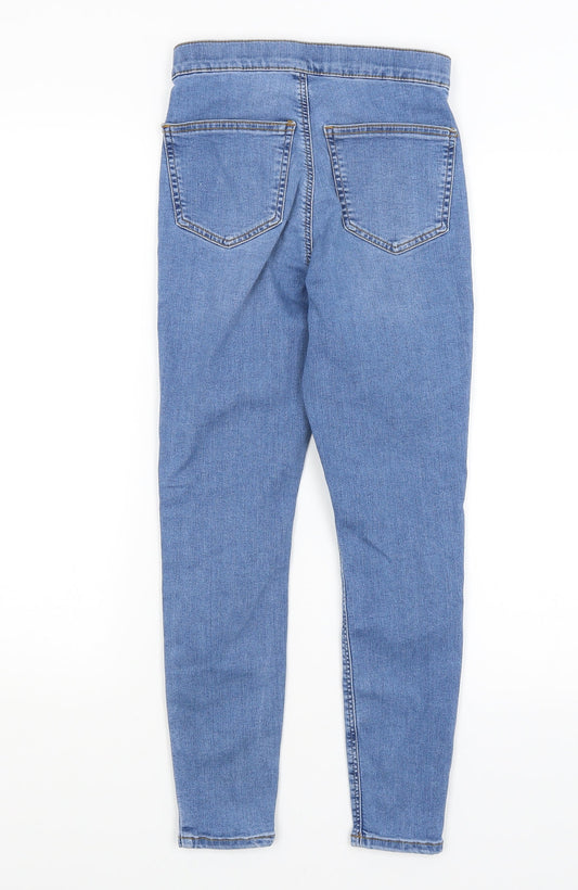 Topshop Womens Blue Skinny Jeans Size 26 in L23.5 in