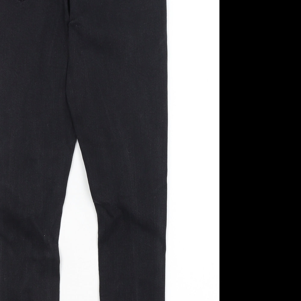 Topshop Womens Black Skinny Jeans Size 25 in L22.5 in