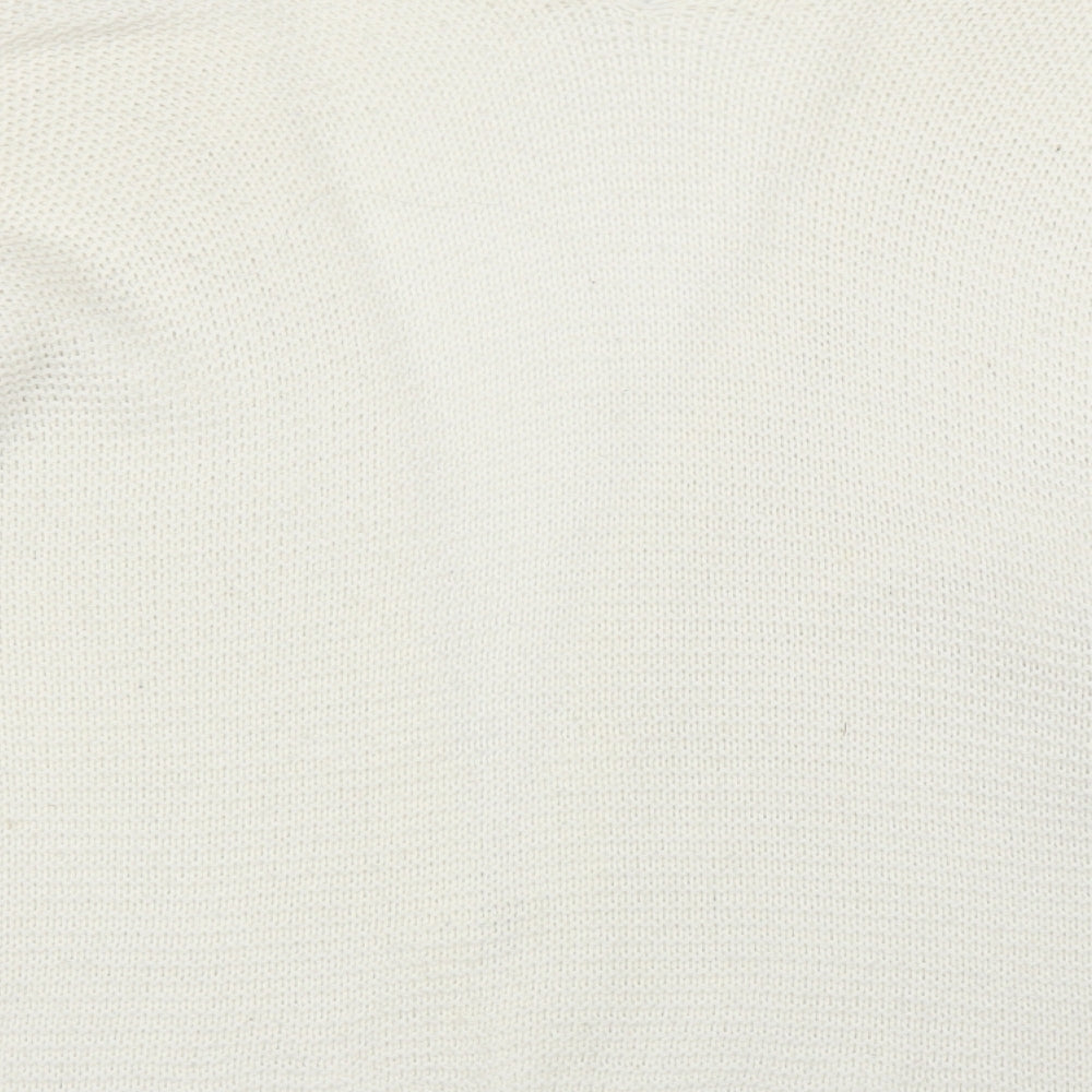 Preworn Womens Ivory Cardigan Jumper Size L