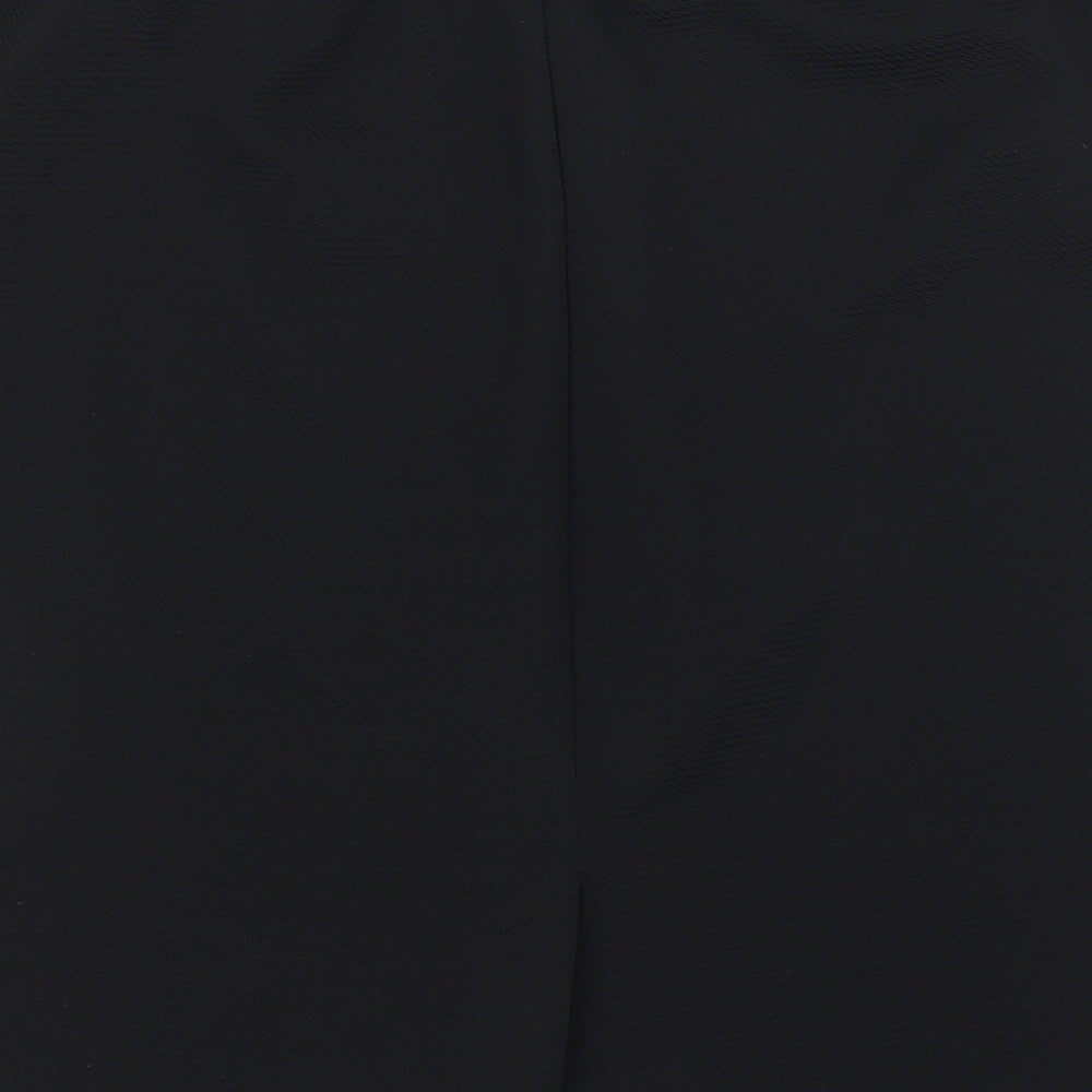 Preworn Womens Black Straight & Pencil Skirt Size L