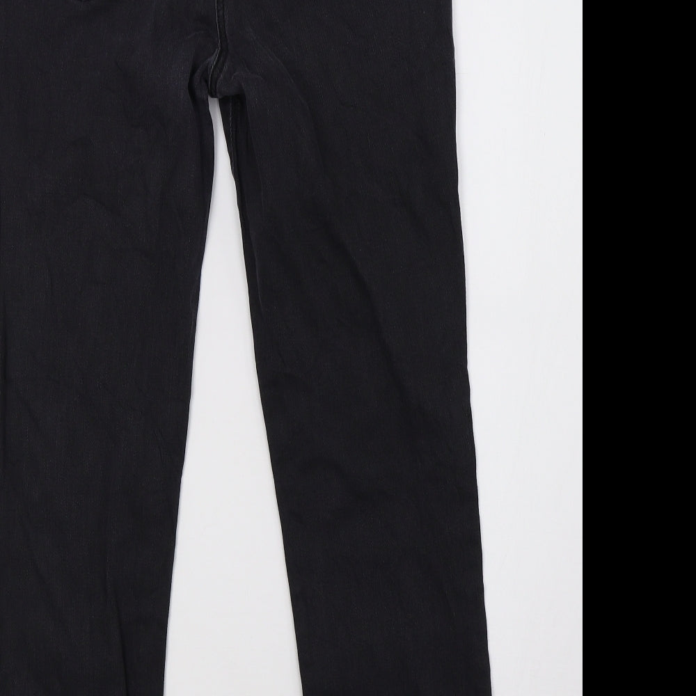 bexleys Womens Black Denim Skinny Jeans Size 12 L28 in