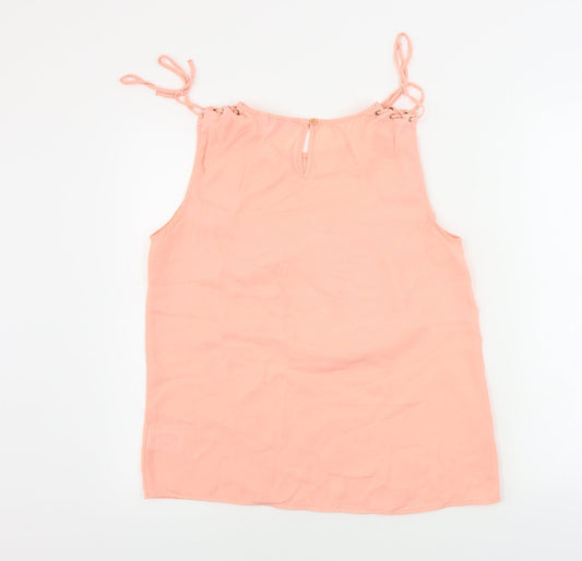 Peacocks Womens Pink Basic Blouse Size 12