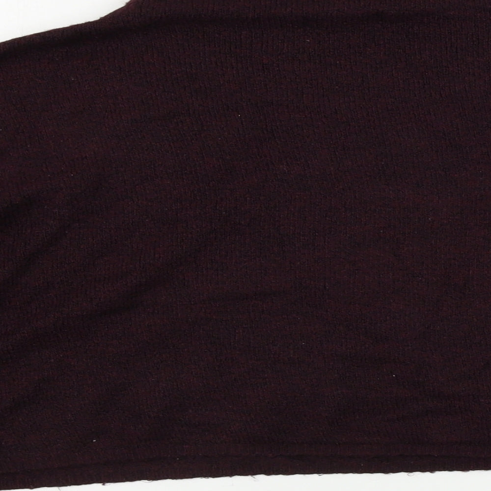 New Look Womens Purple Pullover Jumper Size M