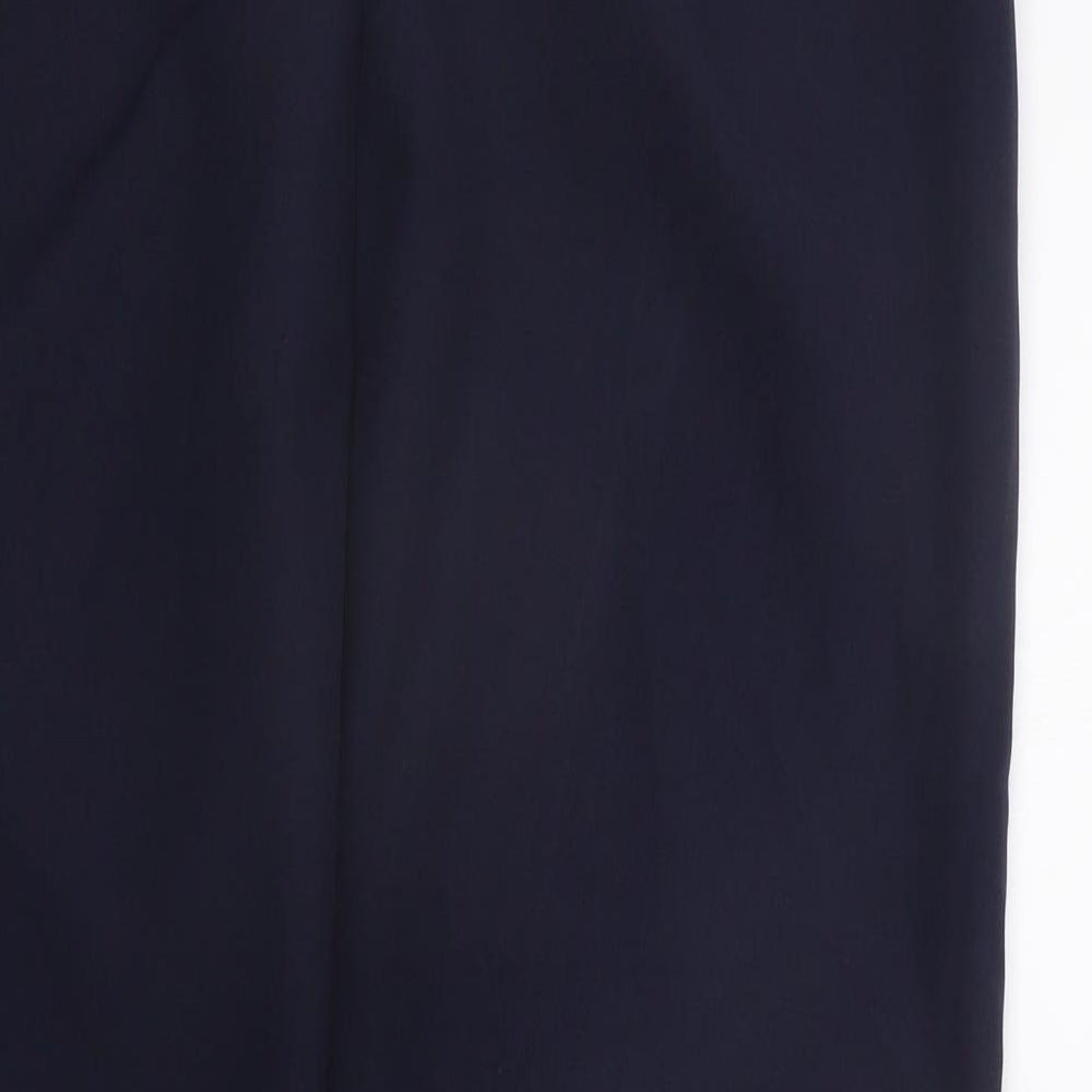Preworn Womens Blue Trousers Size 12 L24 in