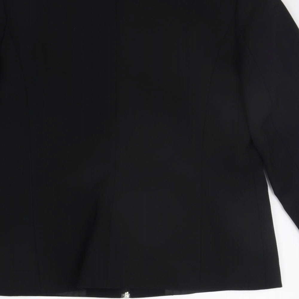 BHS Womens Black Jacket Blazer Size 14