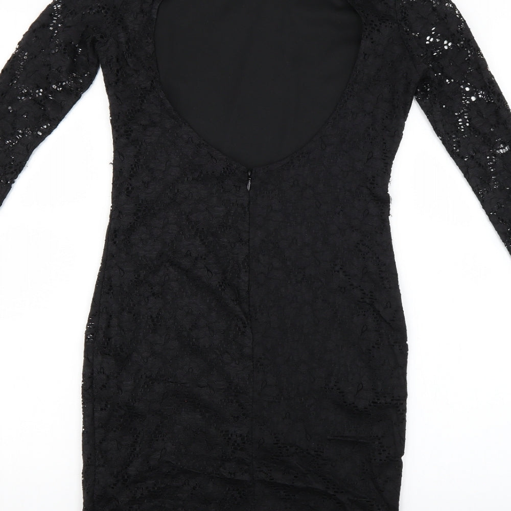 TALLY WEiJL Womens Black Pencil Dress Size 10