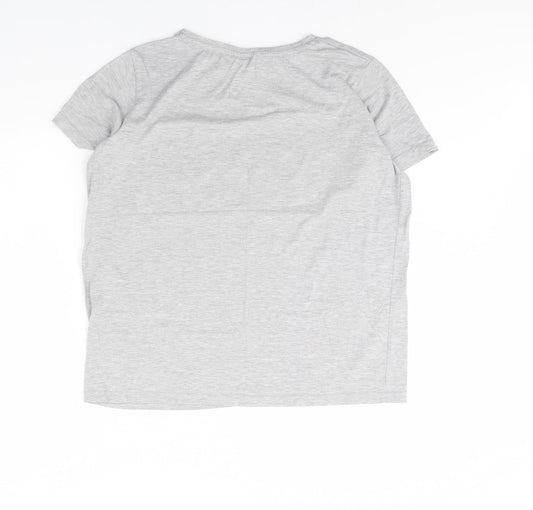 Gogglebox Womens Grey Tunic Tank Size 16 - Gogglebox