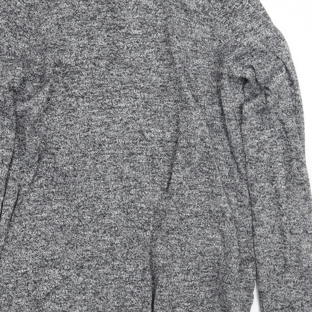 Newlook Womens Grey Cardigan Jumper Size 6