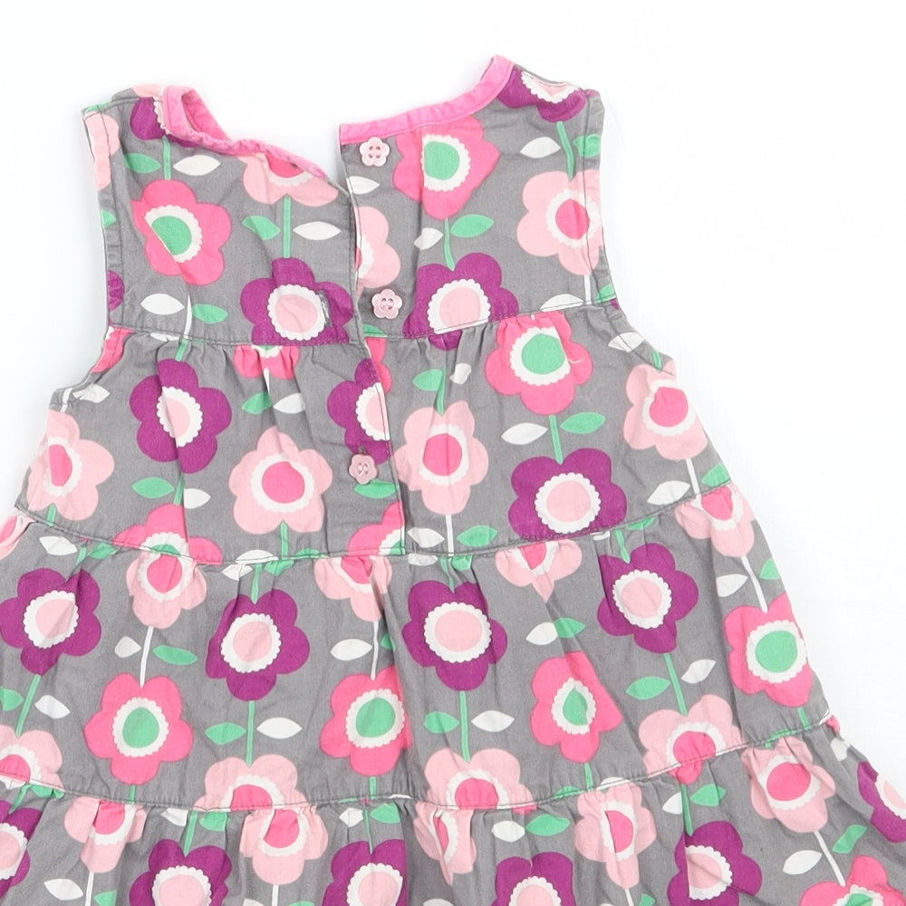 Debenhams Girls Pink Floral A-Line Size 3-6 Months