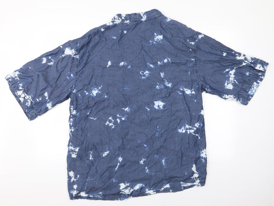 Divided Womens Blue Kimono Jacket Size 6 - Tye Dye - Divided Lightweight Jacket