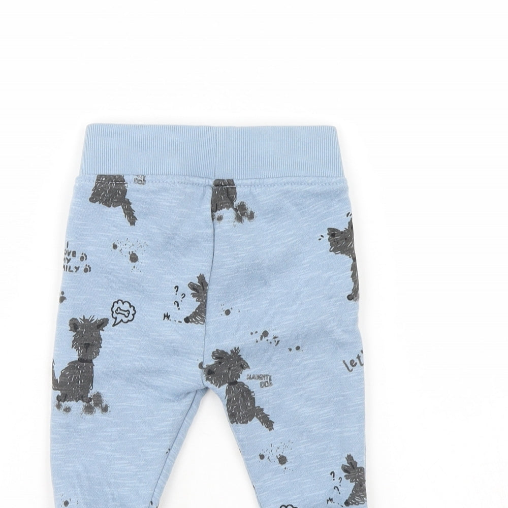 Primark Baby Blue Jogger Leggings Size 3-6 Months