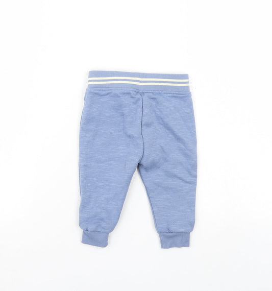 Primark Boys Blue Sweatpants Trousers Size 6-9 Months