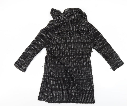 Paul Costelloe Womens Grey Jacket Coatigan Size 8