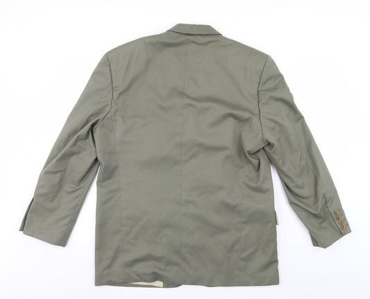 Revere Mens Green Jacket Suit Jacket