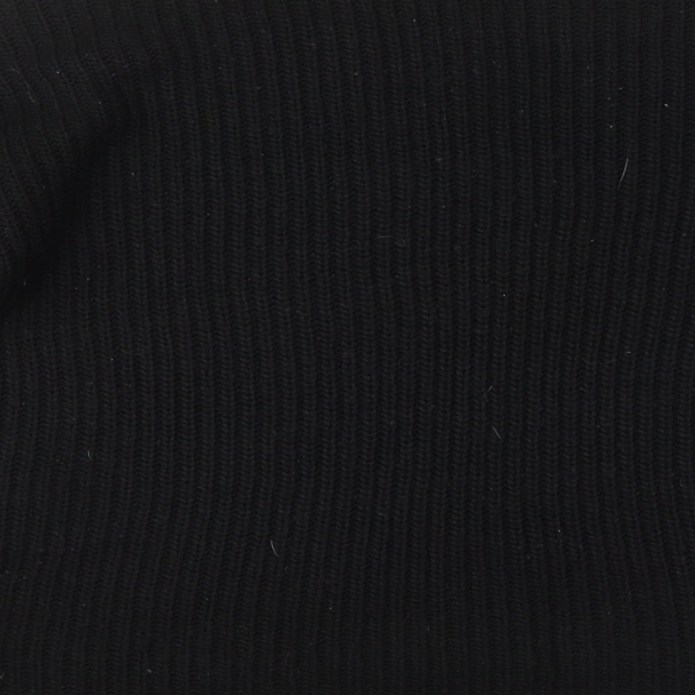 New Look Womens Black Pullover Jumper Size S