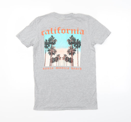 Preworn Mens Grey T-Shirt Size S