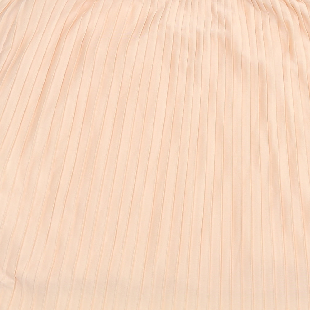 Damart Womens Pink A-Line Skirt Size 10