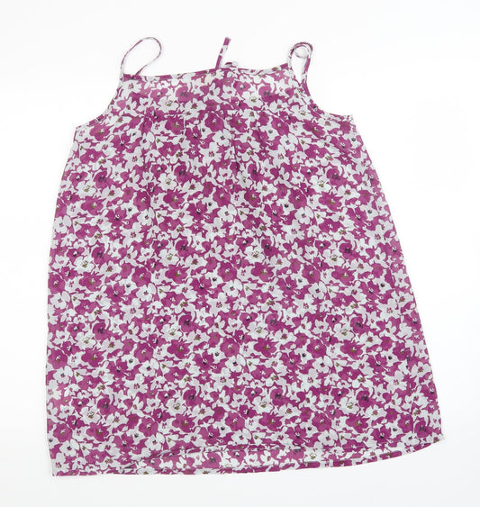 MUSHMUSH Womens Multicoloured Floral Basic Blouse Size M