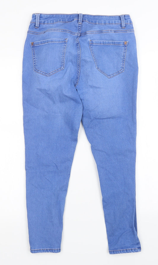 Preworn Womens Blue Skinny Jeans Size 30 in L23 in
