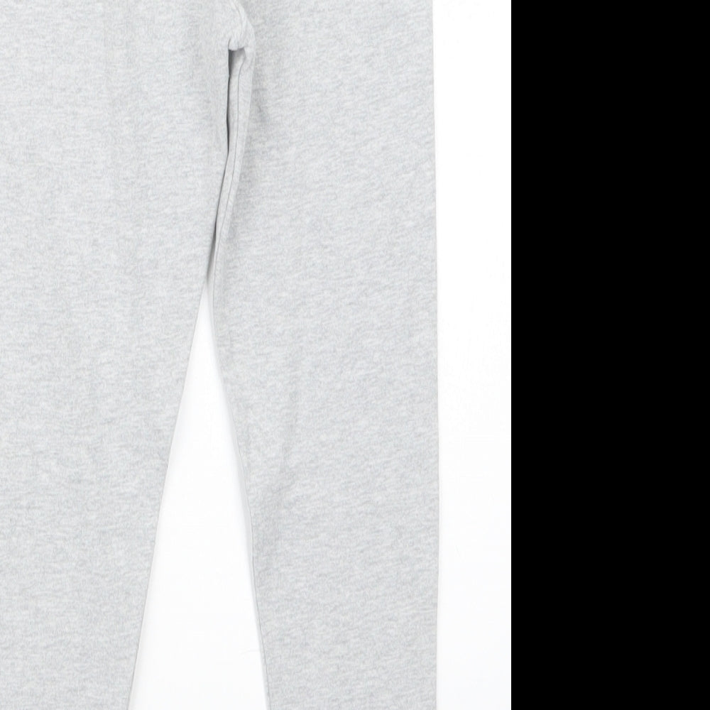 Marks and Spencer Girls Grey Carrot Trousers Size 6-7 Years