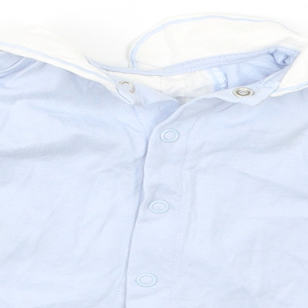Matalan Girls Blue Basic T-Shirt Size Newborn