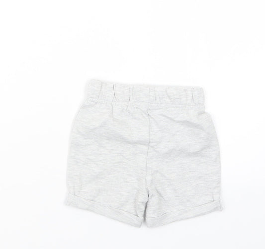 Primark Boys Grey Cropped Trousers Size 3-6 Months - Mickey Mouse