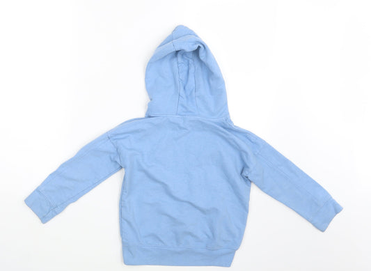 NEXT Boys Blue Pullover Hoodie Size 7 Years