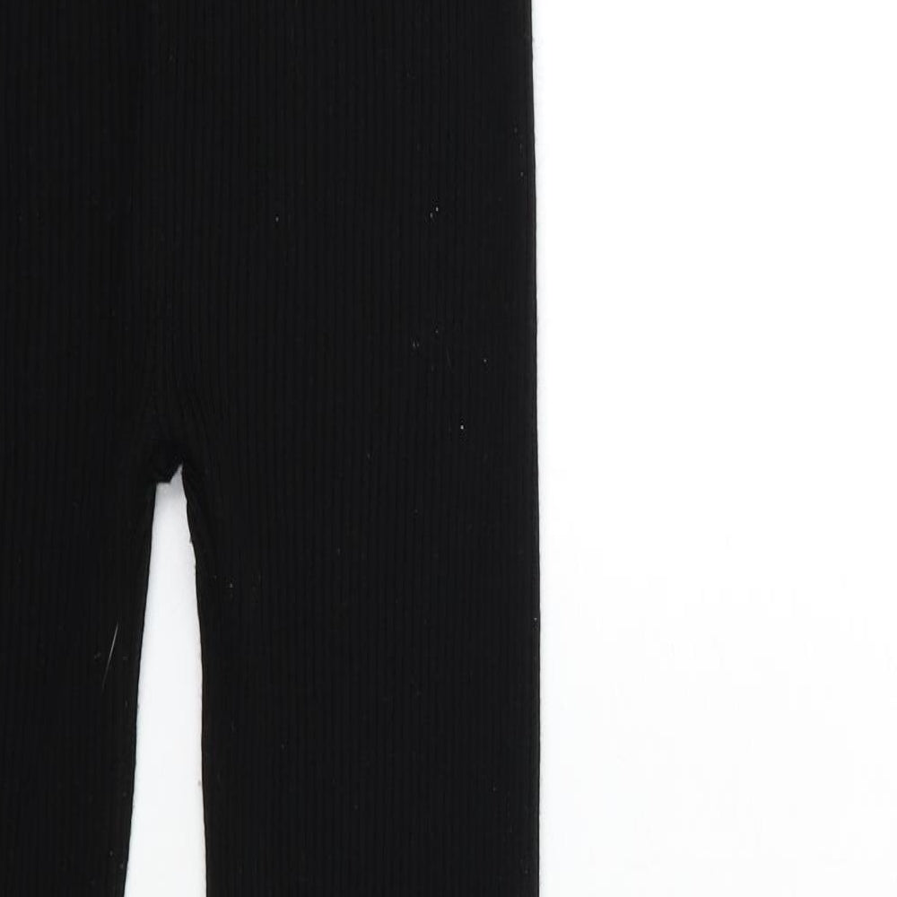 Preworn Womens Black Trousers Size 23 in L27 in