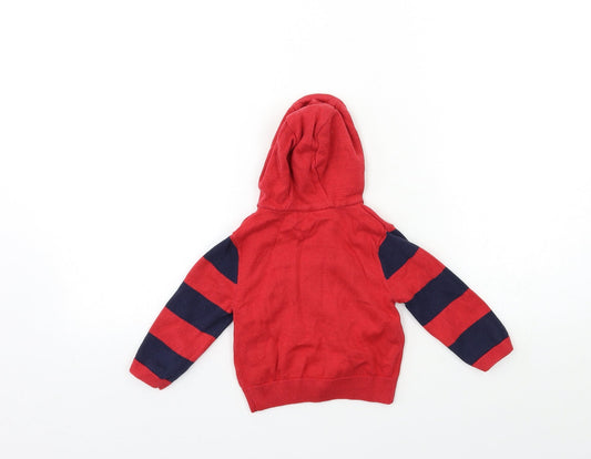 NUTM' Baby Red Pullover Jumper Size 3-6 Months