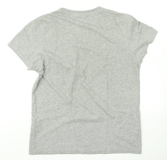 Wezc Mens Grey T-Shirt Size M