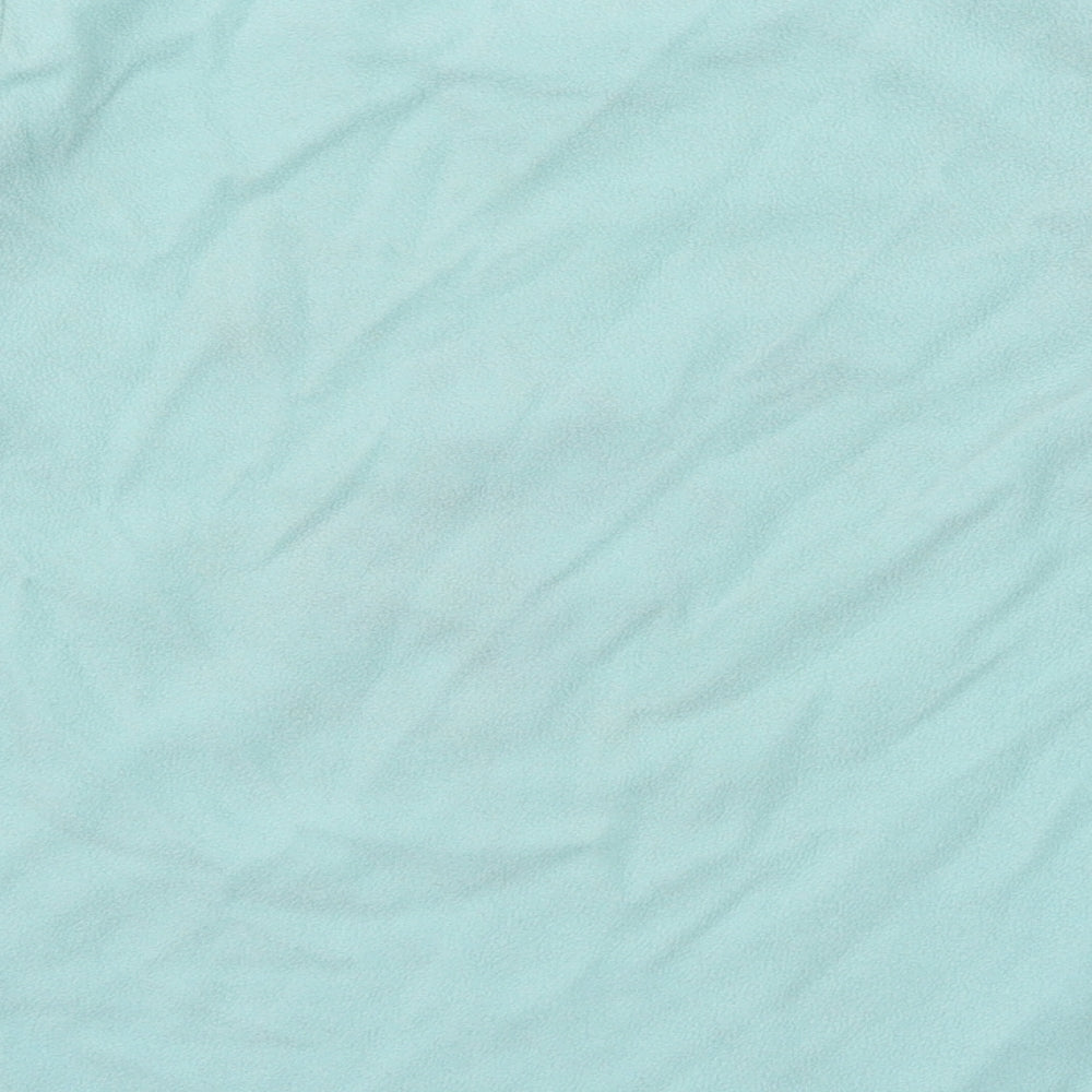 F&F Womens Blue Solid Fleece Top Pyjama Top Size 8 - Polar Bear