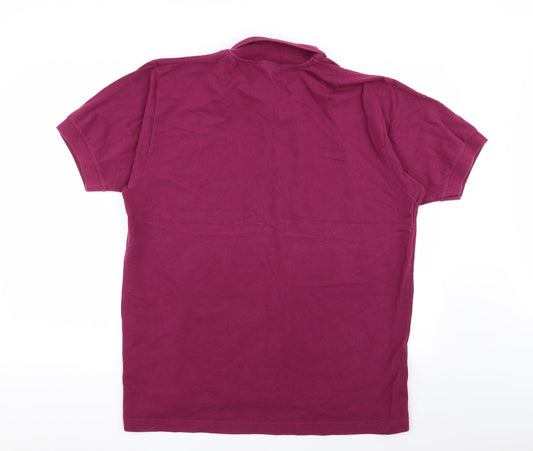 island life Mens Purple Polo Size XL