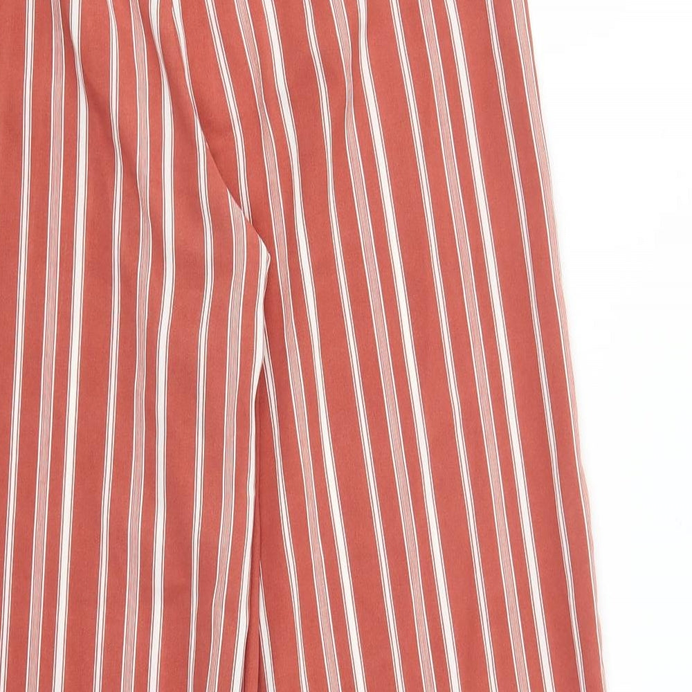 VERA & LUCY Womens Multicoloured Striped Trousers Size 28 in L29 in