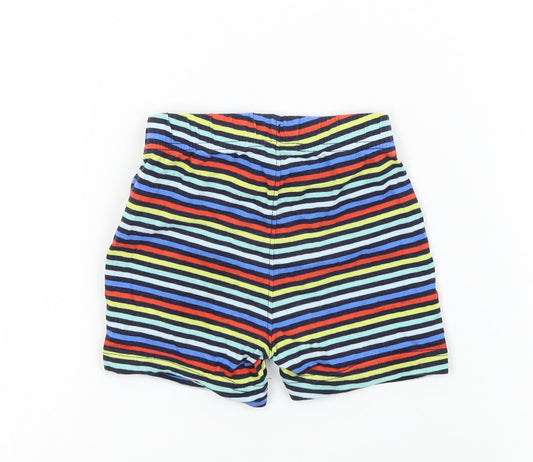 Gap Multicoloured Striped Jogger Trousers Size 12-18 Months