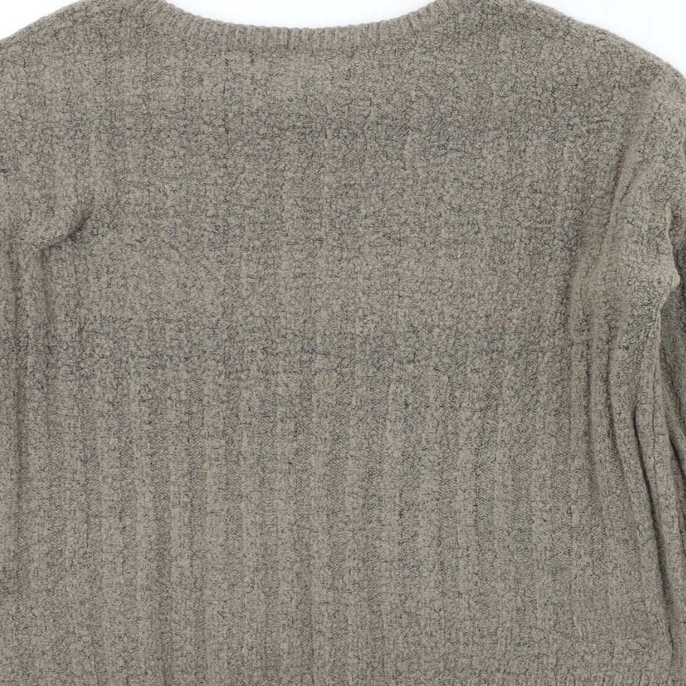 Amisu Womens Brown Pullover Jumper Size XS