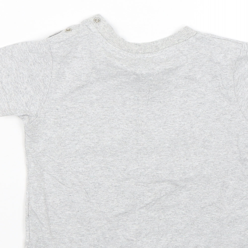 Nutmeg Boys Grey Basic T-Shirt Size 2-3 Years