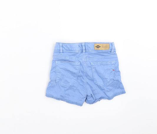 Lee Cooper Girls Blue Hot Pants Shorts Size 5-6 Years