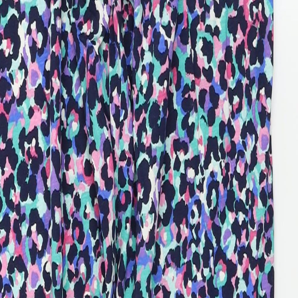 Primark Womens Blue Camouflage Trousers Size S L23 in