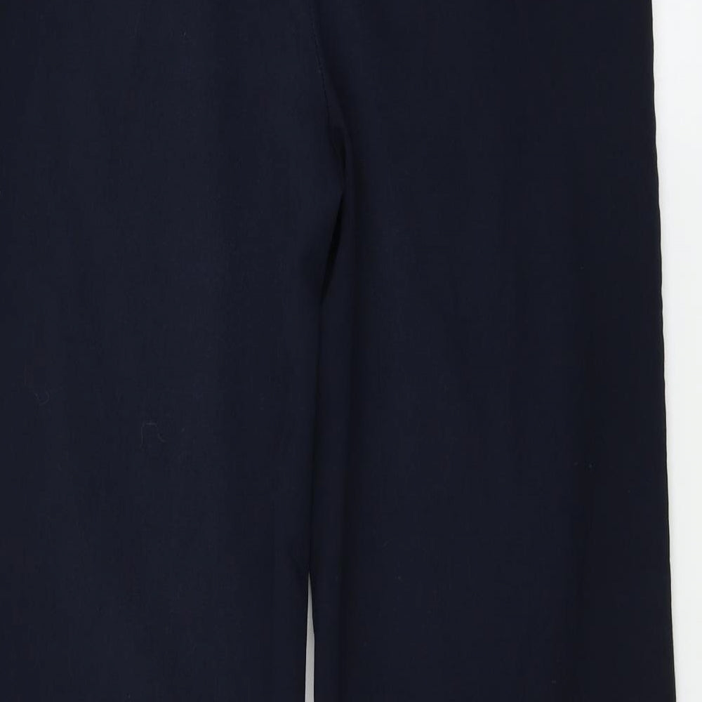 Per Una Womens Blue Trousers Size 10 L25 in