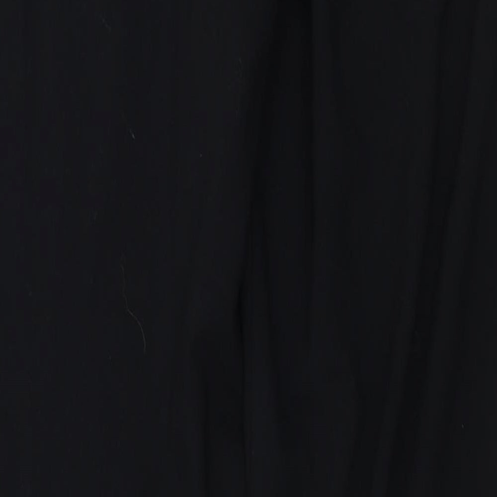 Marks and Spencer Womens Black Trousers Size 8 L27 in