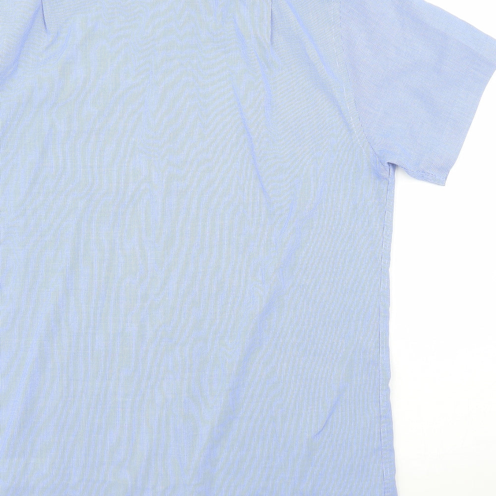 Debenhams Mens Blue Button-Up Size 15.5