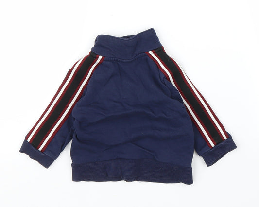 Debenhams Baby Blue Full Zip Jumper Size 3-6 Months