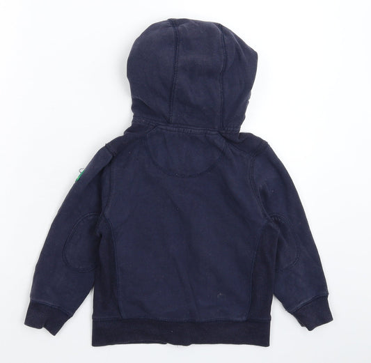 NEXT Boys Blue Full Zip Hoodie Size 6 Years