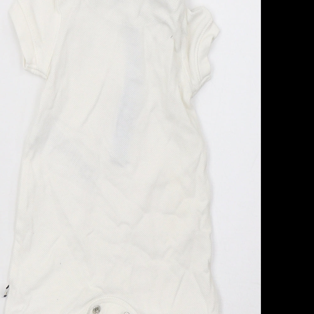 Debenhams Boys White Babygrow One-Piece Size Newborn
