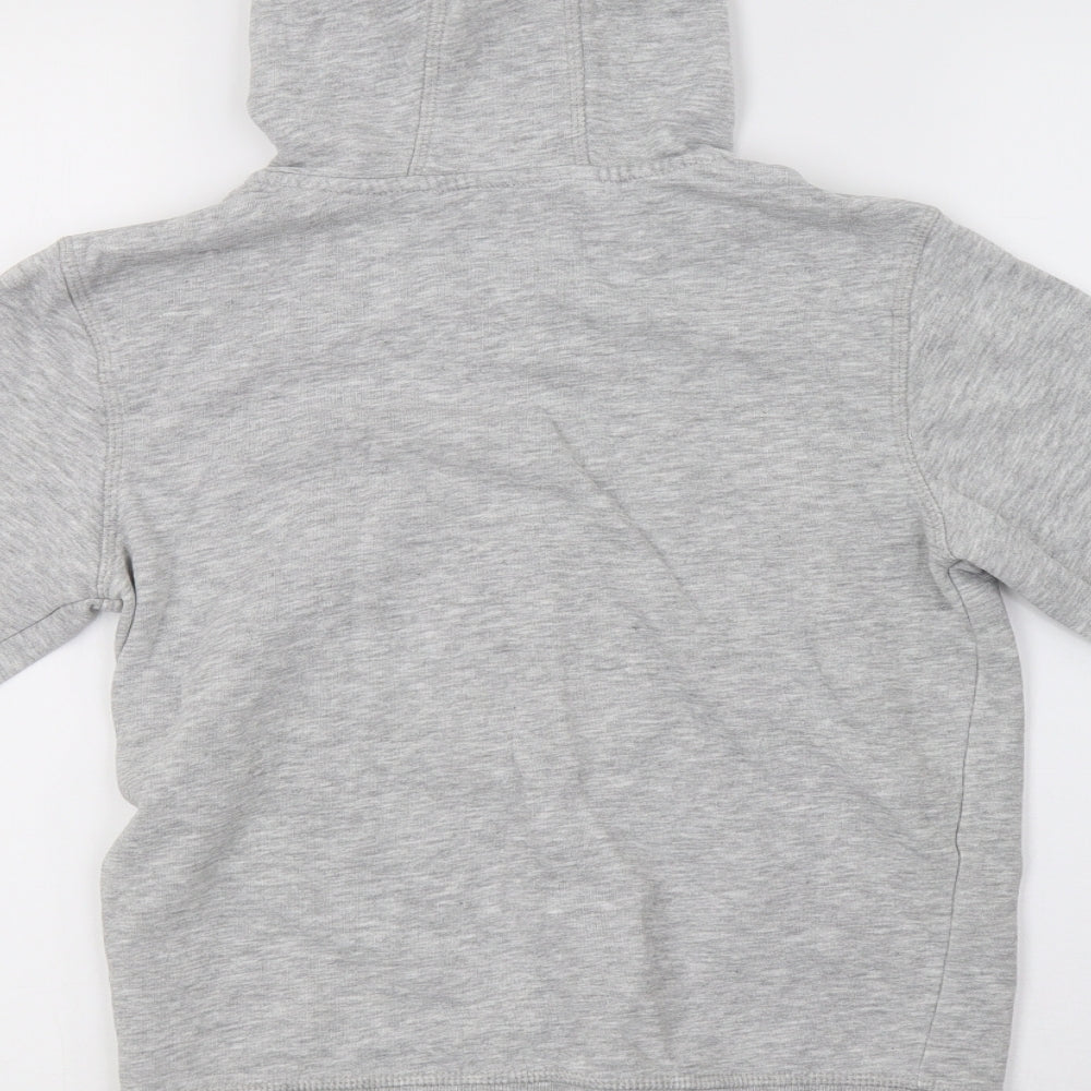 George Boys Grey Full Zip Sweatshirt Size 9-10 Years