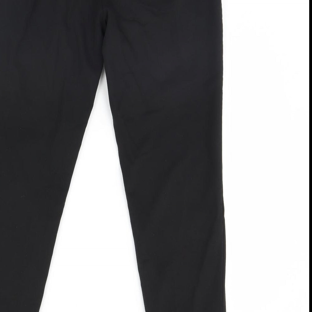 New Look Womens Black Dress Pants Trousers Size 12 L30 in