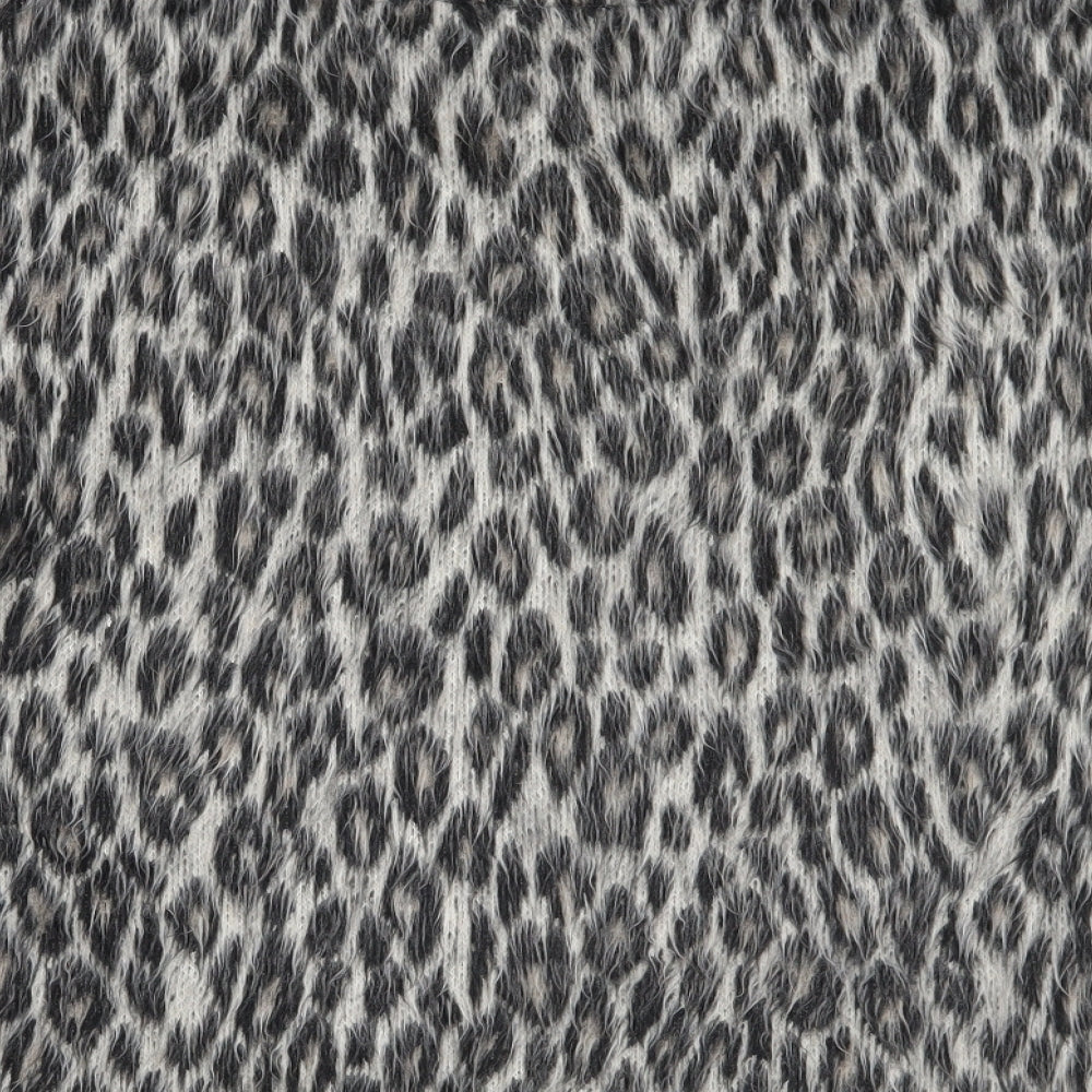 Newlook Womens Beige Animal Print Pullover Jumper Size L