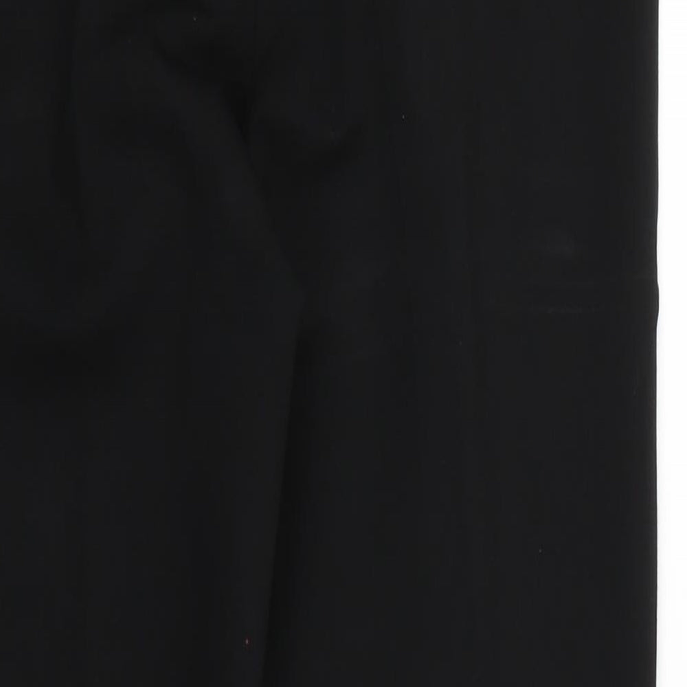 Soon Womens Black Chino Trousers Size 12 L23 in